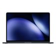 MacBook Air 15" (2024), M3, RAM 8GB, SSD 512GB, midnight, QWERTZ recondiționat