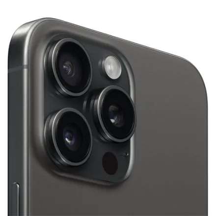 iPhone 15 Pro Max 256GB black titanium recondiționat