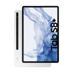 Galaxy Tab S8+ Wi-Fi + 5G 256GB alb recondiționat